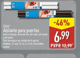 ALDI TESA Aislante para puertas oferta