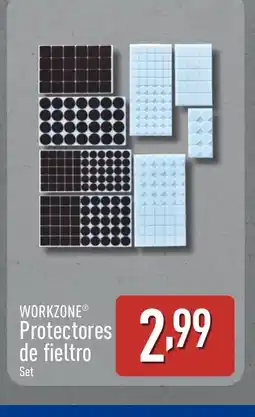 ALDI WORKZONE Protectores de fieltro oferta