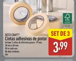 ALDI DECO CRAFT Cintas adhesivas de pintor oferta