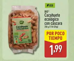 ALDI BIO Cacahuete ecológico con cáscara oferta