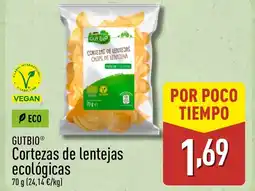 ALDI GUTBIO Cortezas de lentejas ecológicas oferta