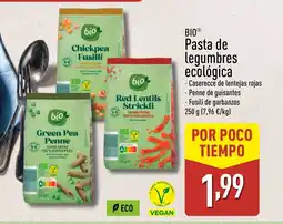 ALDI BIO Pasta de legumbres ecológica oferta