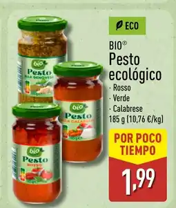 ALDI BIO Pesto ecológico oferta