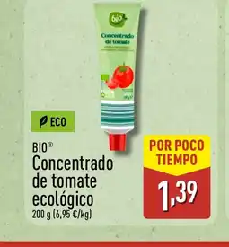 ALDI BIO Concentrado de tomate ecológico oferta