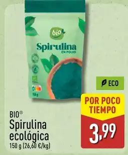 ALDI BIO Spirulina ecológica 150 g (26,60 €/kg oferta