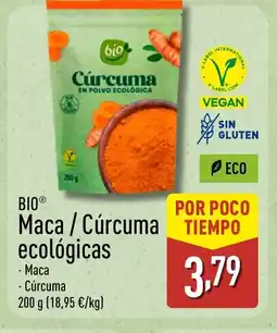 ALDI BIO Maca/Cúrcuma ecológicas oferta