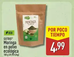 ALDI GUTBIO Moringa en polvo ecológica oferta