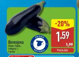 ALDI Berenjena oferta