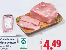 Lidl OCEAN SEA Cinta de lomo de cerdo trozo oferta