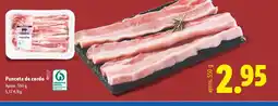 Lidl Panceta de cerdo oferta