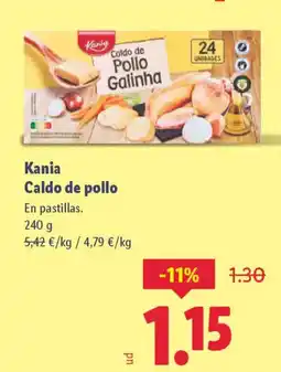 Lidl KANIA Caldo de pollo oferta