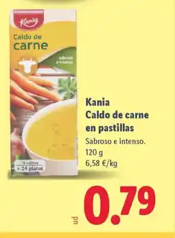 Lidl KANIA Caldo de carne en pastillas oferta