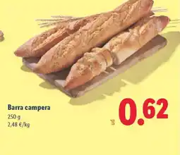 Lidl Barra campera oferta