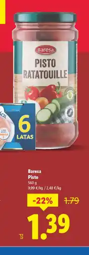 Lidl BARESA Pisto oferta