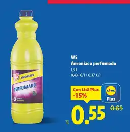 Lidl W5 Amoníaco perfumado oferta