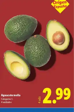 Lidl Aguacate malla oferta