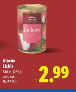 Lidl VITASIA Lichis oferta