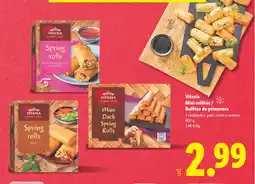 Lidl VITASIA Mini rollitos / Rollitos de primavera oferta