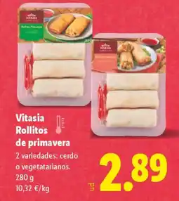 Lidl VITASIA Rollitos de primavera oferta