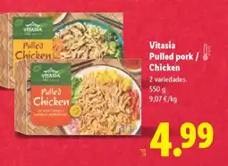 Lidl VITASIAPulled pork / Chicken oferta