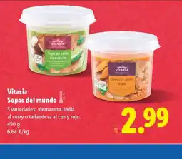 Lidl VITASIA Sopas del mundo oferta