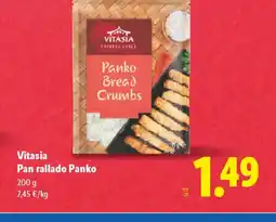 Lidl VITASIA Pan rallado Panko oferta