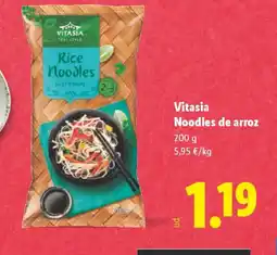 Lidl VITASIA Noodles de arroz oferta