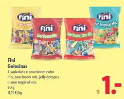 Lidl FINI Golosinas oferta