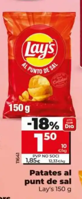 LAY'S Patates al punt de sal