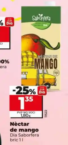 Dia DIA SABORFERA Néctar de mango oferta