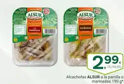 Supermercados Dani ALSUR Alcachofas a la parrilla o marinadas oferta