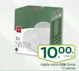 Supermercados Dani Vajilla vidrio oferta