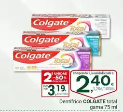 Supermercados Dani COLGATE Dentifrico total gama oferta