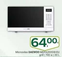 Supermercados Dani Daewoo - microodas mdfa202gw-eu grill oferta