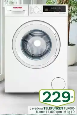 Supermercados Dani Telefunken - lavadora tlk006 oferta
