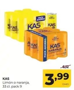 Alimerka Kas - limon o naranja oferta