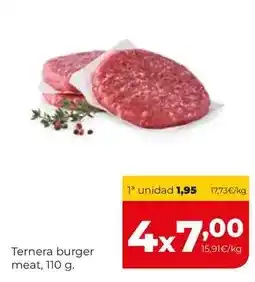Alimerka Ternera burger meat oferta