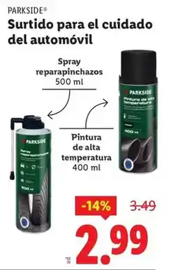 Ocine Parkside - surtido para el cuidado del automóvil oferta