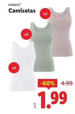 Ocine Esmara - camisetas oferta