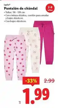 Ocine Lupilu - pantalón de chándal oferta