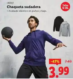 Ocine Crivit - chaqueta sudadera oferta