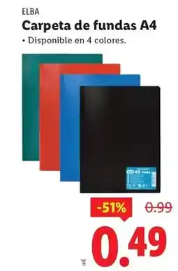 Ocine Elba - carpeta de fundas a4 oferta