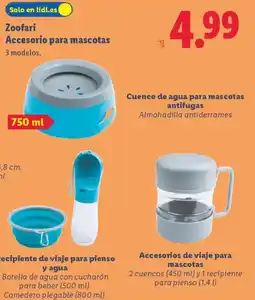Lidl ZOOFARI Accesorio para mascotas oferta