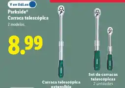 Lidl PARKSIDE Carraca telescópica oferta