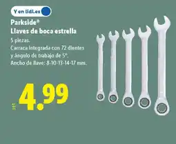 Lidl PARKSIDE Llaves de boca estrella oferta