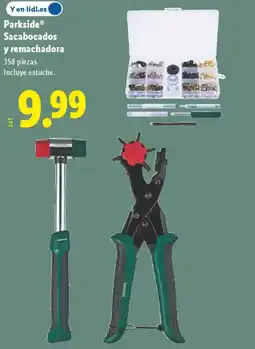 Lidl PARKSIDE Sacabocados y remachadora oferta
