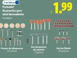 Lidl PARKSIDE Accesorios para mini herramienta oferta