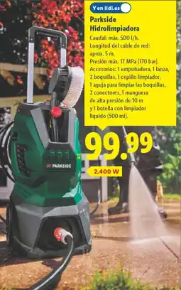 Lidl PARKSIDE Hidrolimpiadora oferta