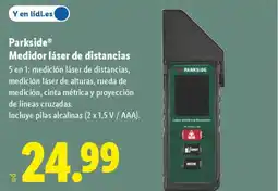 Lidl PARKSIDE Medidor láser de distancias oferta