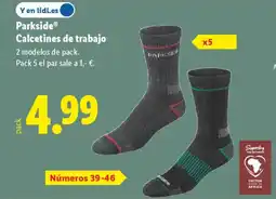 Lidl PARKSIDE Calcetines de trabajo oferta